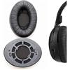 V-MOTA Auricolari compatibili con Sennheiser RS 110 115 117 119 120, HDR 110 115 120 117 119 ii Rf Wireless TV Headset (paraorecchie in pelle ondulata)