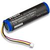 vhbw batteria compatibile con TomTom Rider, 4GC01, 4K00.001, 4K00.13 navigatore GPS (3400mAh, 3,7V, Li-Ion)