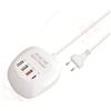Linq Caricatore rapido USB Multiporta 4 Porte USB Quick Charge 3.0 20W Presa USB Caricatore Rapido Caricatore Cellulare per Samsung S9/Note 9/S8/iPhone, LG, Nexus, HTC, iPad e Altro