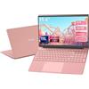 Molegar 2025 ultimo laptop FHD da 15,6 pollici, RAM da 8 GB, SSD da 256 GB, Celeron 5205U, tastiera QWERTY con retroilluminazione, lettore di impronte digitali, WiFi, HDMI, computer portatile per