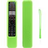 Hesupy Custodia protettiva per telecomando in silicone per Sony RMF TX500U TX500P TX500E TX600U TX600E TX600C TX621E TX621U TX520U TX520P serie TV telecomando antiscivolo morbida protezione della pelle con