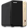 Captiva Server NAS Q75-866 QNAP TS-264-8G / Intel Celeron N5095 / 8 GB RAM / 2 bay 24 TB con HDD da 12 TB