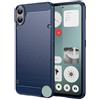 TingYR Cover Compatibile con Nothing Cmf Phone 1, Ultra Sottile di Gomma, Ottima Cover Antiurto TPU Flessibile, Custodia Case Compatibile con Nothing Cmf Phone 1 Smartphone.(Blu)