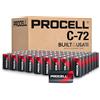 Procell Duracell Procell C - Batteria alcalina PC1400-72 per confezione.