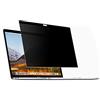 QDOS OptiGuard - Pellicola protettiva per display per MacBook Pro 15,4, protezione completa dello schermo con protezione della privacy, fissaggio magnetico