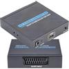 OISE ART STORE Trade Shop - Convertitore Adattatore da Presa Scart Femmina A Hdmi Femmina per Audio E Video -