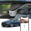 Fitcamx Dashcam 4K compatibile con Skoda Octavia 4 IV 2020-2025 HD2-8633, OEM Car Camera UHD 2160P Video WiFi, Loop Recording, G-Sensor, WDR Dashcam con batteria, Plug & Play, 64GB Card