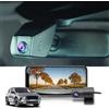 Fitcamx Dashcam Auto Anteriore e Posteriore 2160P+1080P Compatibile con Ford Kuga 2019 2020 2021 2022 2023 2024 2025 MK3, OEM Dashcam 4K UHD Video WiFi, G-Sensor, Registrazione Loop, WDR, 128GB Card