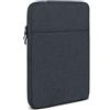 moex Custodia per tablet Huawei MatePad 11.5 (2025) Custodia con cerniera e scomparto per accessori, nylon tessuto custodia morbida imbottita, custodia protettiva minimalista Dash Case, antracite