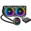 Thermaltake Floe Dual Ring RGB 240 TT Premium Edition PWM TR4 LGA2066 Ready AIO sistema di raffreddamento a liquido CPU Cooler cl-w157-pl12sw-a 240 mm