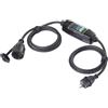 Sygonix SY-6052178 Prolunga con protezione personale PRCD 230 V/AC Nero IP44