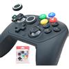 GIOPUEY Copri Analogici Compatibile con Nintendo Switch 2 PRO Controller, Silicone Joystick Thumb Stick Grips cap Cover Case Custodia Protettiva, Morbida e Antiscivolo - A