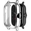 KUTEWEU Cover Compatibile con Huami Amazfit GTS3 Custodia, TPU Silicone Protettivo Case Skins Copertura Resistente Shell, Watch Shell per Amazfit GTS 3 Smart Wstch (2 Pezzi Argento)