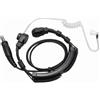 Dpofirs Gola Microfono Auricolare, Gola Microfono Walkie Talkie Auricolare con Tubo Sonoro, Tracolla Leggera Walkie Talkie Auricolare per 270 280 T4800 T4900