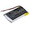 TECHTEK Batteria 650mAh compatibile con [Sena] SMH-10S, SMH-20S sostituisce YP802542P