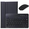 TSATAULE Custodia con Tastiera per Samsung Galaxy Tab A7 Lite 8.7 Pollici 2021 SM-T220/T225/T227, Tastiera Bluetooth Staccabile, Portapenne, Mouse per Tablet,Nero