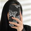 hdqICase Custodia Farfalla Telefono Dipinta Finitura Opaca Compatibile con Cubot A10 Soft Shell