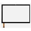 Audiosystem TOUCH SCREEN VETRO per Tablet Doogee U9 / U9 Kid 10.1 Nero + Biadesivo Ricambio Digitizer (Display Non Incluso)
