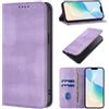 FERLAN Cover Compatibile con Oppo A9 2020/A5 2020, Premium Pelle PU Flip Libro Custodia Antiurto [Protezione Completa] [Slot per Scheda] [Funzione di Supporto],Viola