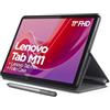 Lenovo Tab M11 Tablet da 11 (MediaTek Helio G88, 8 GB RAM, 128 GB, espandibile fino a 1 TB, 4 altoparlanti, WiFi, Bluetooth, Android 13), grigio luna, con custodia e pennino capacitivo