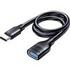 TTTLLNN Cavo adattatore da tipo C a USB 3.0 femmina, 5 Gbps, trasferimento dati ad alta velocità con smartphone e laptop, cavo USB 5 V 3 A