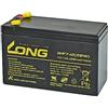 LONG Kung Long - Batteria al piombo WP7-12 (28 W) con attacco Faston da 6,3 mm, 12 V/7 Ah