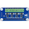 Waveshare 4-ch Current/Voltage/Power Monitor Hat for Raspberry Pi I2C/SMBus Interface Easy to Monitor Each Channel's Current, Voltage, And Power Consumption