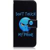 Sunrive Cover compatibile con ZTE Blade A34, Custodia con supporto di stand e in Pelle artificiale per carte di credito Portafoglio Flip Chiusura Magnetica Protettiva bumper(T rabbia)