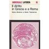 Laterza Il diritto in Grecia e a Roma
