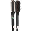 LIZEALUCKY Piastra per Barba da Uomo, Spazzola per Barba con Riscaldamento Elettrico, Pettine per Capelli Lisci Anti Permanente, Temperatura Regolabile, Pettine per Barba Acconciatura Portatile(European plug)