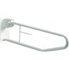Invacare Maniglione Bagno - Invacare H330 - Corrimano per Disabili e Anziani - Maniglia di Sostegno per WC Ribaltabile - Porta Carta Igienica Integrato - Bianco