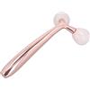 Sluffs Jade Roller & Gua Sha,Jade Roller and Gua Sha Set, Roller Face Massager Multifunction Smoothing Jade Safe Skin Firming Body Shaping Ball Face Roller for Home Salon Gifting,Massager for Face, Eyes, Nec
