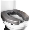 Wusideday Sedile Per Water Alzato, Assistenza Per Alzare Il Water Con Sedile Imbottito, Portatile Antiscivolo Impermeabile, Supporto Ergonomico Antiscivolo - Rialzi Per Sediles Del Waters Elevati Per Disabili