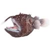 Milageto Figure Giocattolo di Rana pescatrice Creature del Mare Profondo Piccolo Ornamento Simulato Animale Marino Giocattolo Lanterna per Regalo Fidanzato per