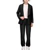 Generisch Elegante costume da bambina in due pezzi, giacca e pantaloni, abbigliamento formale per adolescenti