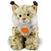 HOMEXYLYL Peluche Lynx, peluche realistico morbido regalo di compleanno di Natale for bambini e adulti decorazioni for la casa uniche di animali selvatici(26cm/10.2in)