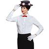 Disguise Mary Poppins - Kit di accessori da donna per adulti, nero, taglia unica