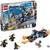 LEGO Super Heroes Marvel Avengers Captain America: Attacco degli Outrider, Moto Giocattolo, Playset, 76123