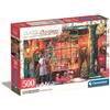 Clementoni Old Toy Shop Puzzle 500 Pezzi per Adulto Made in Italy Multicolor - 35567