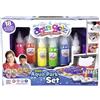 Simba Aqua Gelz - Set da Gioco con 6 Bottiglie di Gel colorato, 30 ml, 2 Forme da 3 Personaggi, 6 Accessori per Acqua, Set da Aprire, a Partire da 8 Anni