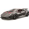 Burago Bburago 18-21061 - Lamborghini Sesto Elemento, Colore: grigio metallizzato