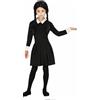 FIESTAS GUIRCA | Costume Gothic Girl Bambina (3-4 anni) - Vestito per Bambine - Costumi da Studentessa e Scolara per Halloween, Carnevale, Feste di Film e Serie TV