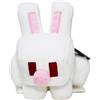 Mattel Minecraft HWF86 - Peluche a forma di coniglio bianco, 20 cm, regalo per fan dai 3 anni in su