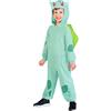 amscan 9915120 - Costume unisex Pokemon Bulbasaur ufficiale per bambini dai 6 agli 8 anni
