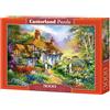 Castorland C-300402 - Foresta Cottage Condividere Puzzle 3000 Pezzi