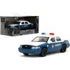 Jada The Walking Dead 1:32 Rick Grimes Ford Crown Victoria auto pressofuso, giocattoli per adolescenti e adulti