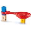 Hape E6026 Double-Sided Spiral Twist , Wood Marble Racetrack Set Puzzle Maze Toddler Toy for Kids, Colourful