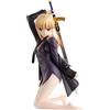 Zhongkaihua Figura del destino Saber Fate Stay Night Figure Saber Altria Pendragon Action Figure 20 cm FGO Anime Figurine Ginocchiata Statua Modello Ornamenti da Collezione