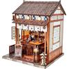 Diymnhaus - Kit fai da te per casa delle bambole in miniatura in stile giapponese 3D Assemblaggio in legno Sakura Taverna Kit di montaggio per adulti Camera creativa Mini casa per adulti
