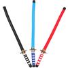 Toddmomy Spade Giocattolo Superficie Liscia 3 Pezzi Katana Giapponese Set in Plastica Leggera Accessori Decorativi per Cosplay e Costumi di Halloween per Ragazzi